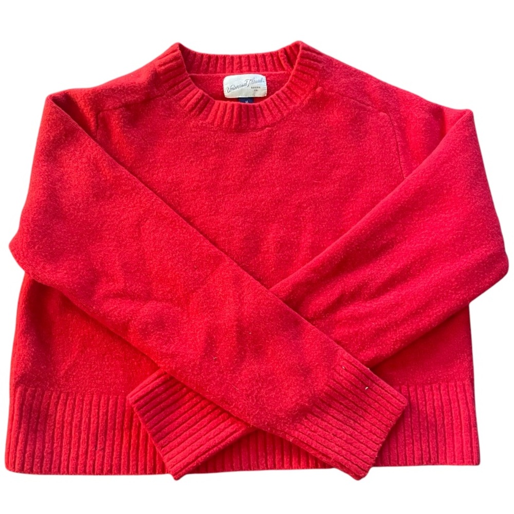 Red Crewneck Sweatshirt